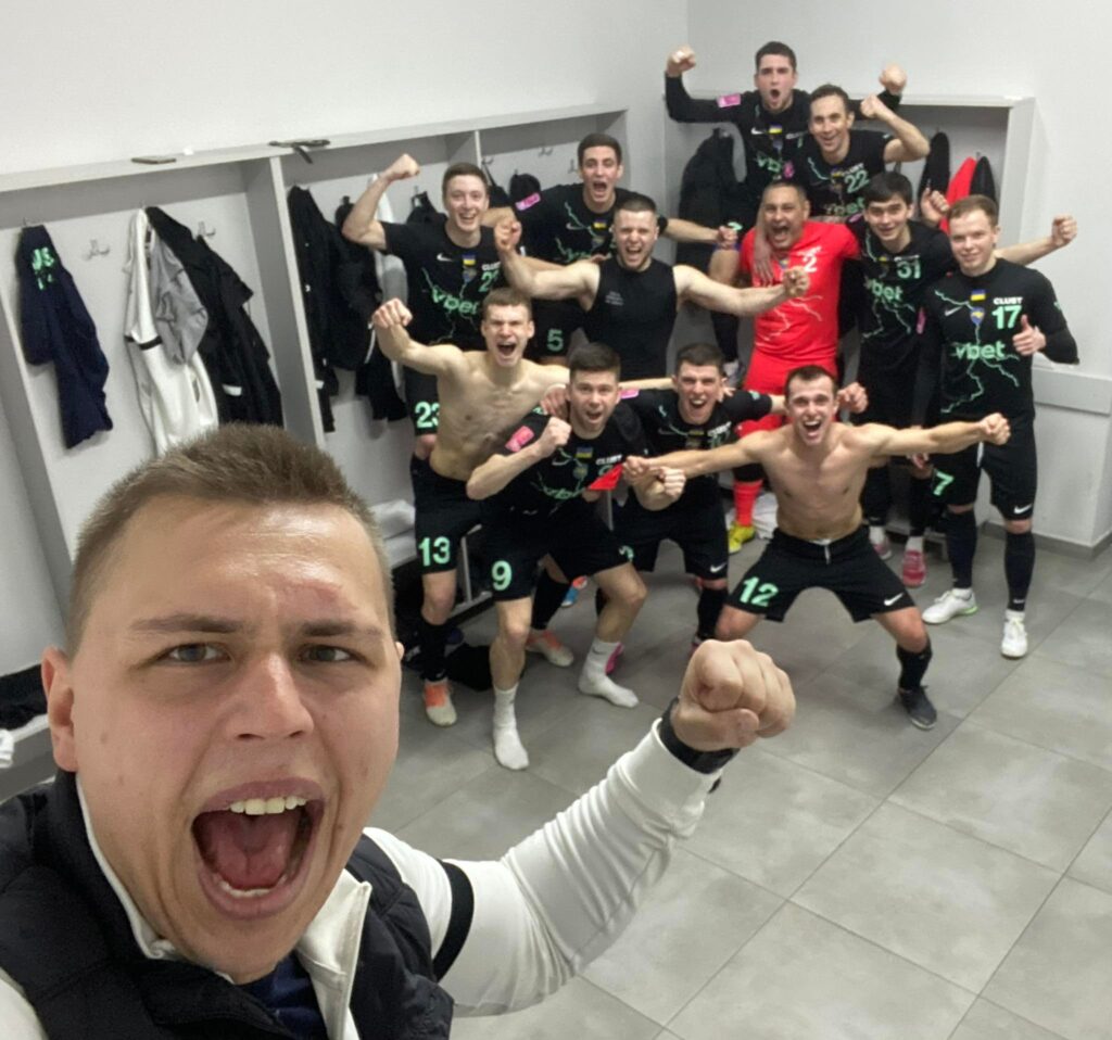 Емоції гравців «СLUSTу» після перемоги у Львові над «Енергією»