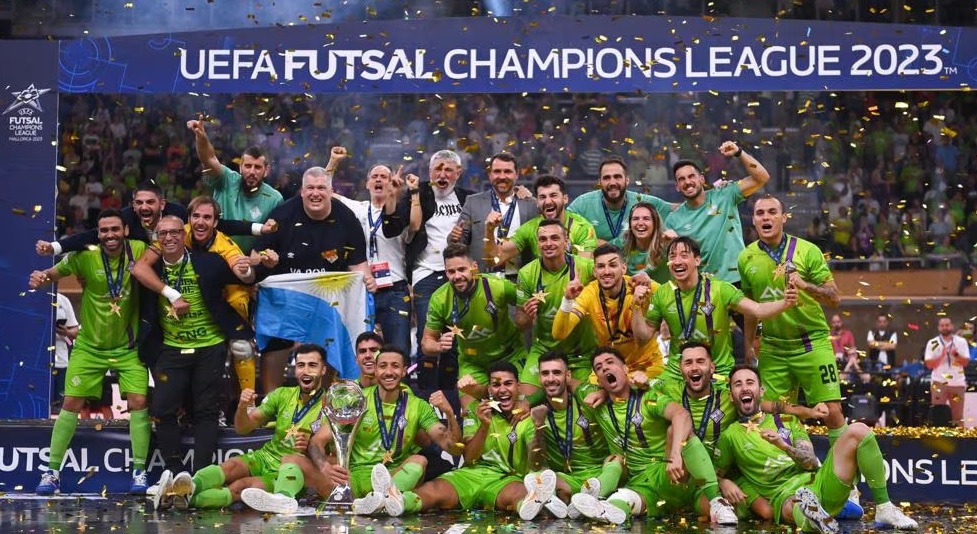 «Пальма Футзал» (Іспанія) - переможець Ліги чемпіонів УЄФА з футзалу сезону 2022/2023 р. р. 