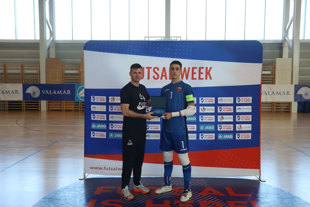Лука Маркович - воротар та капітан збірної Чорногорії (U-19). Фото: futsalweek.com Лука Маркович - воротар та капітан збірної Чорногорії (U-19). Фото: futsalweek.com