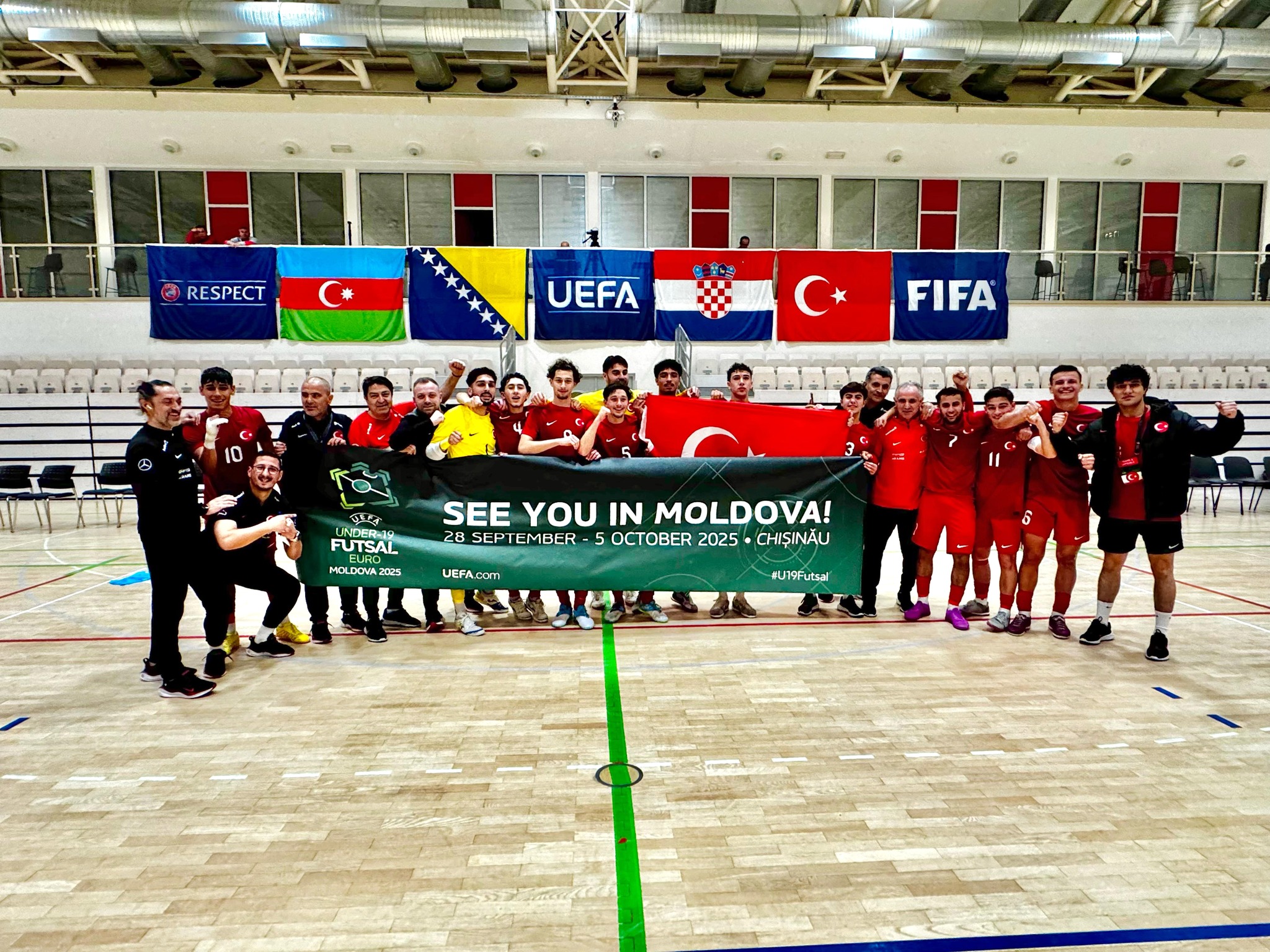 Збірна Туреччини (U-19) - учасник Євро-2025 (U-19). Фото: tff.org Збірна Туреччини (U-19) - учасник Євро-2025 (U-19). Фото: tff.org