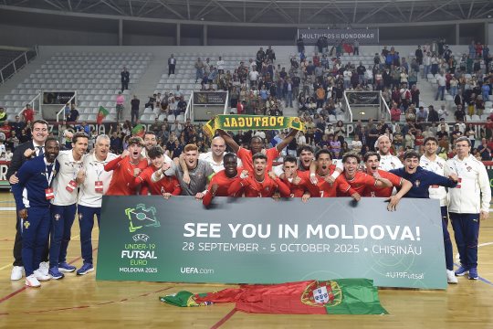Збірна Португалії (U-19) - учасник Євро-2025 (U-19). Фото: fpf.pt Збірна Португалії (U-19) - учасник Євро-2025 (U-19). Фото: fpf.pt