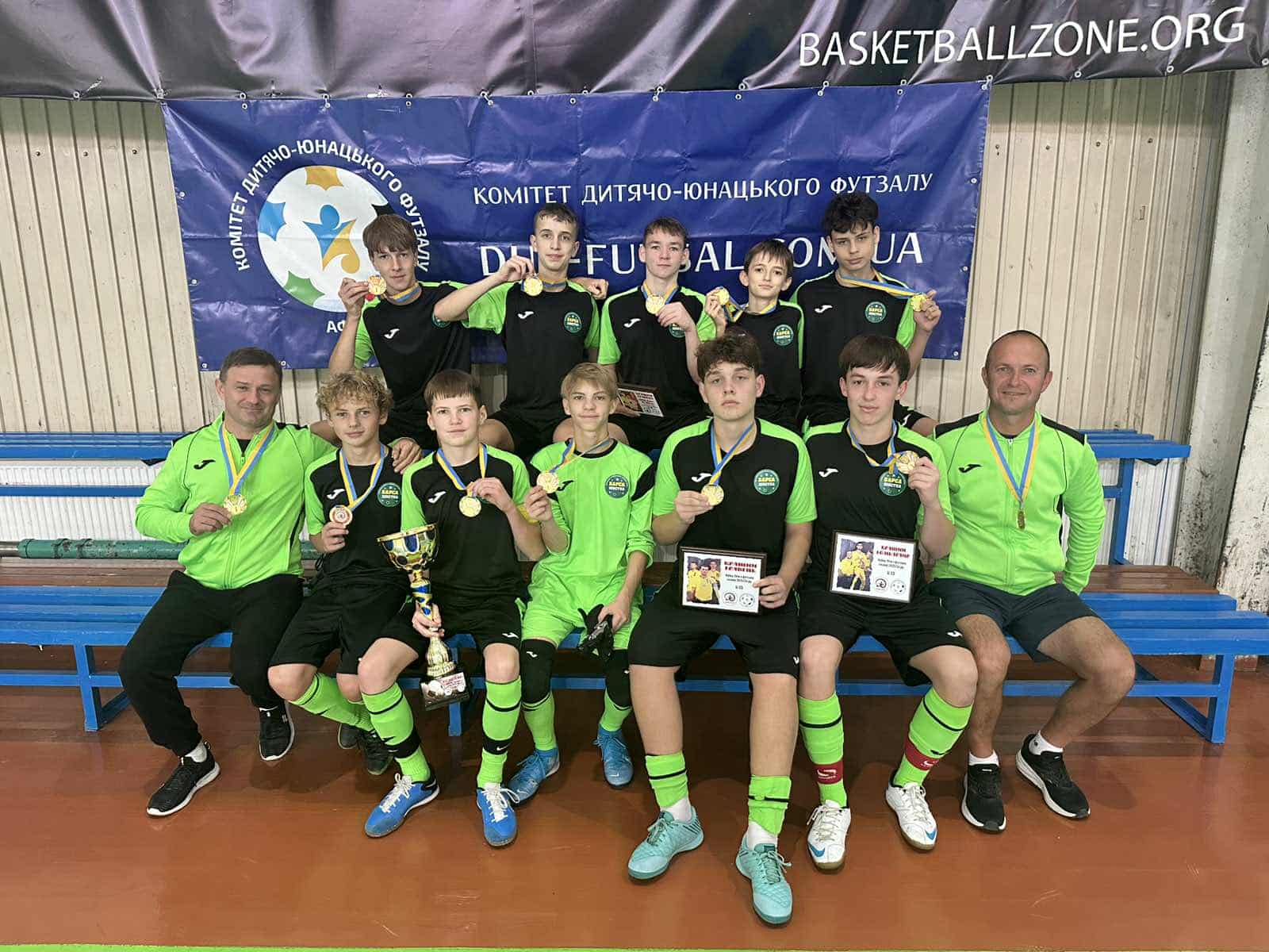 КДЮСШ «Барса» (Шостка) – володар Кубка ліги (U-15)