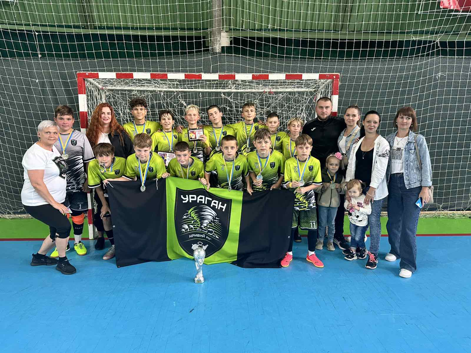 «Ураган-ДЮСШ № 7» (Кривий Ріг) – срібний призер Кубка ліги (U-14)