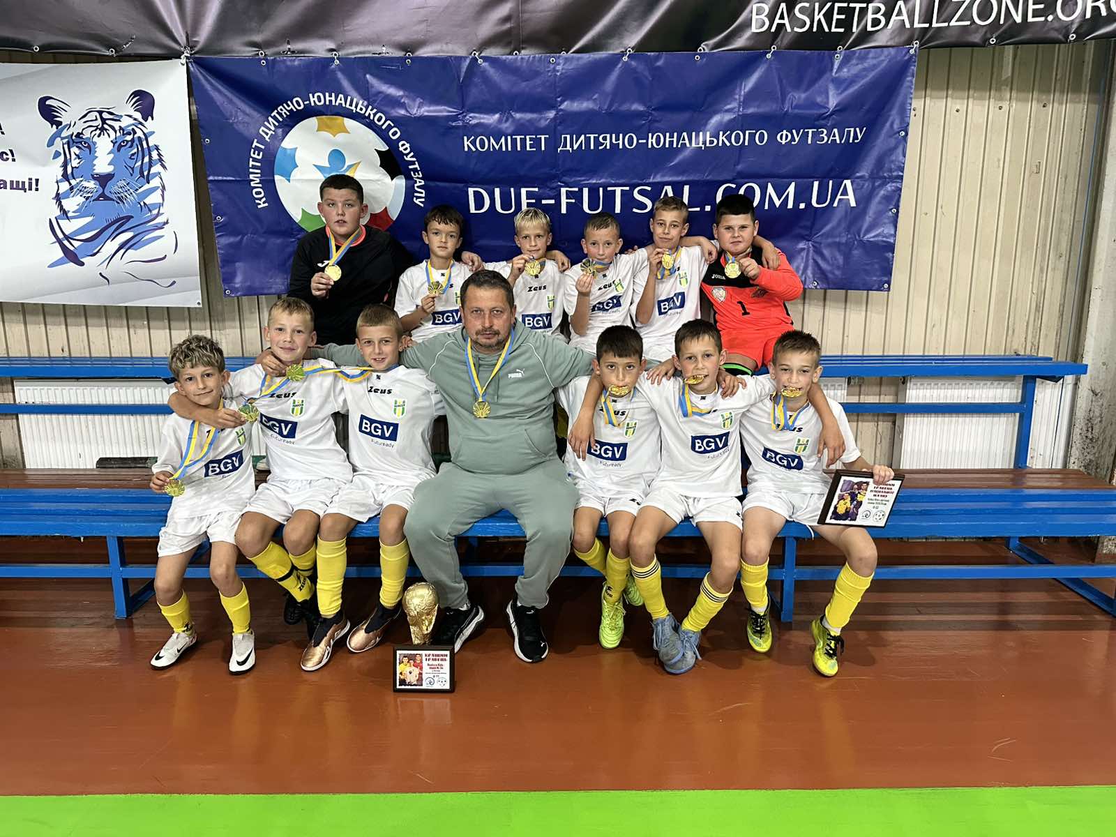 «Полісся Kids – ліцей № 34» (Житомир) – володар Кубка ліги (U-11)