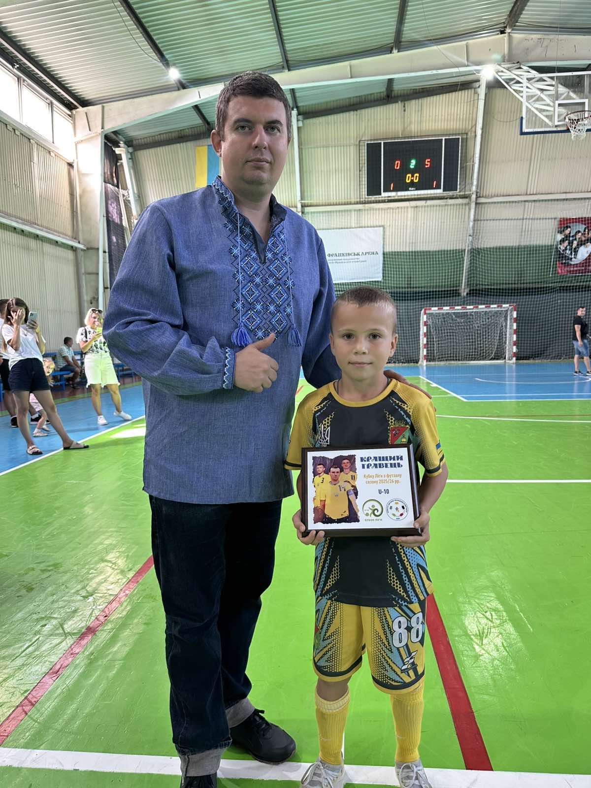 Ілля Нідєлков (ДЮСШ Здолбунів) - найкращий гравець Кубку ліги (U-10)