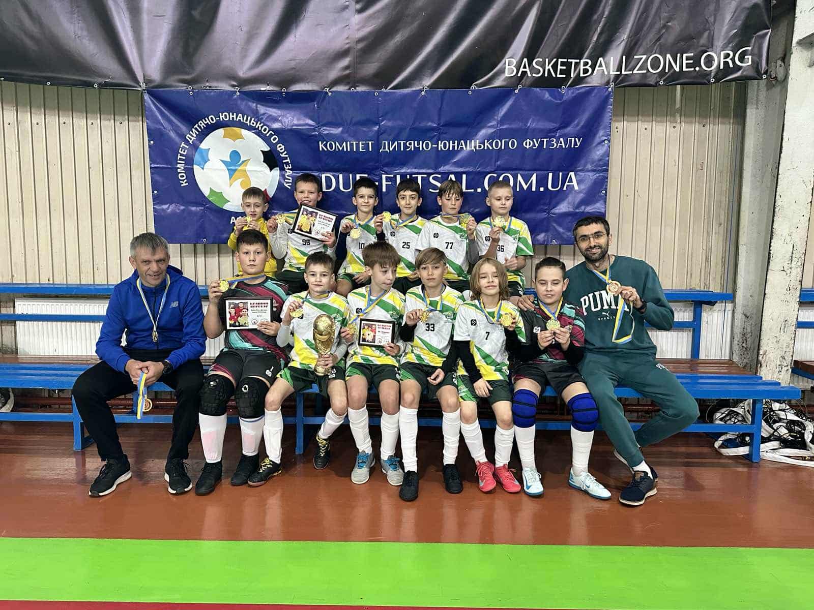 «Форвард» (Запоріжжя) – володар Кубка ліги (U-12)