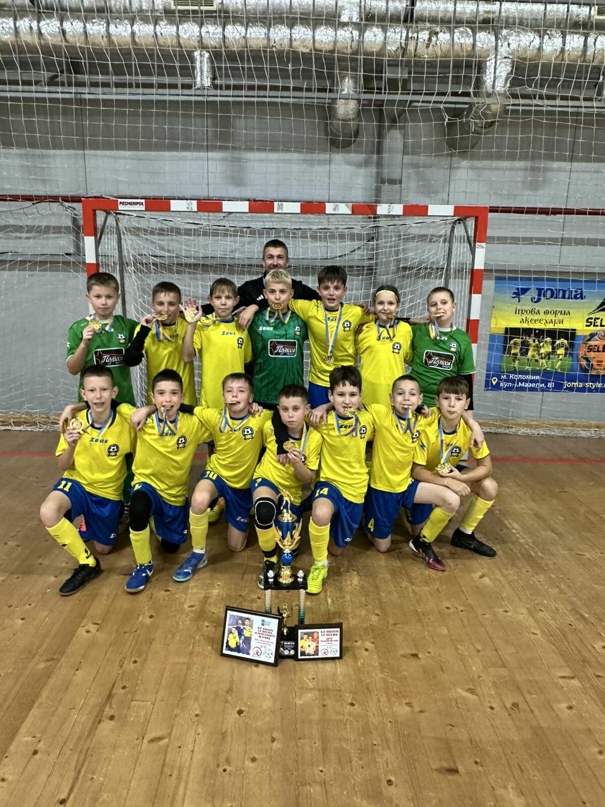 «Академія футзалу» (Житомир) – володар Кубка України (U-12) «Академія футзалу» (Житомир) – володар Кубка України (U-12)