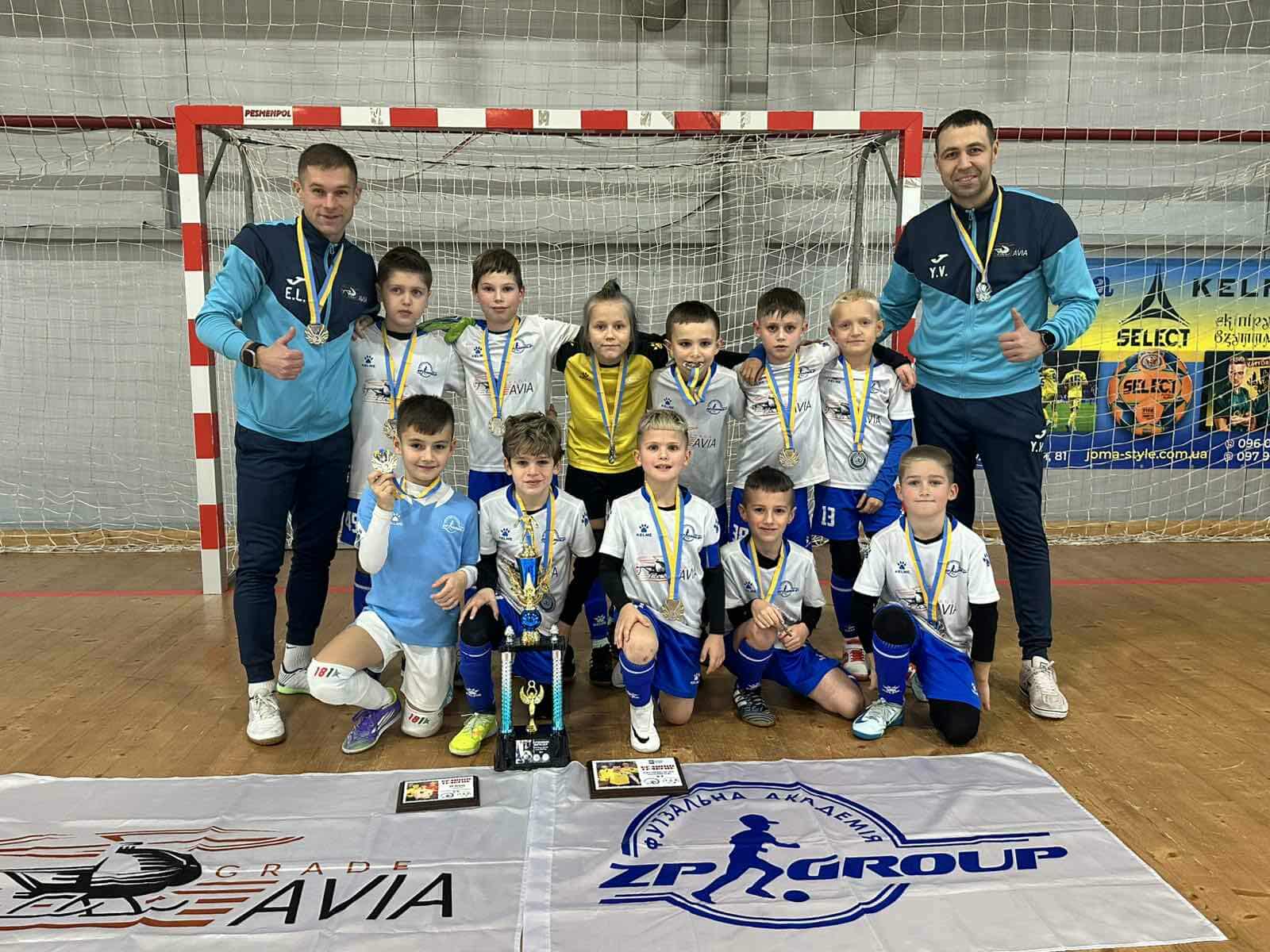 «ZP Group» (Запоріжжя) – срібний призер Кубка України (U-9)