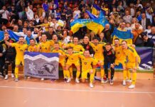 Чоловіча збірна України – на восьмому місці в оновленому рейтингу ФІФА