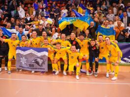 Чоловіча збірна України – на восьмому місці в оновленому рейтингу ФІФА