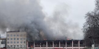 У Шостці російськими окупантами знищений спорткомплекс «Свема»