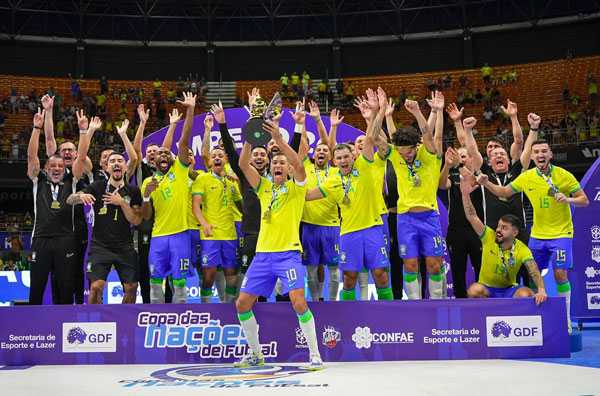 Чоловіча збірна Бразилії. Фото: cbf.com.br Чоловіча збірна Бразилії. Фото: cbf.com.br