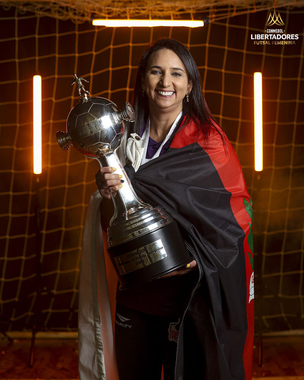 Крістіане де Соуза. Фото: КОНМЕБОЛ Крістіане де Соуза. Фото: КОНМЕБОЛ