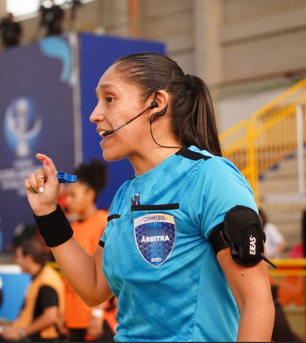 Валерія Пальма. Фото: КОНМЕБОЛ Валерія Пальма. Фото: КОНМЕБОЛ