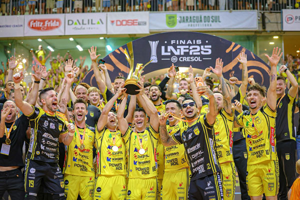 «Жарагуа Футзал» (Бразилія). Фото: lnfoficial.com.br «Жарагуа Футзал» (Бразилія). Фото: lnfoficial.com.br