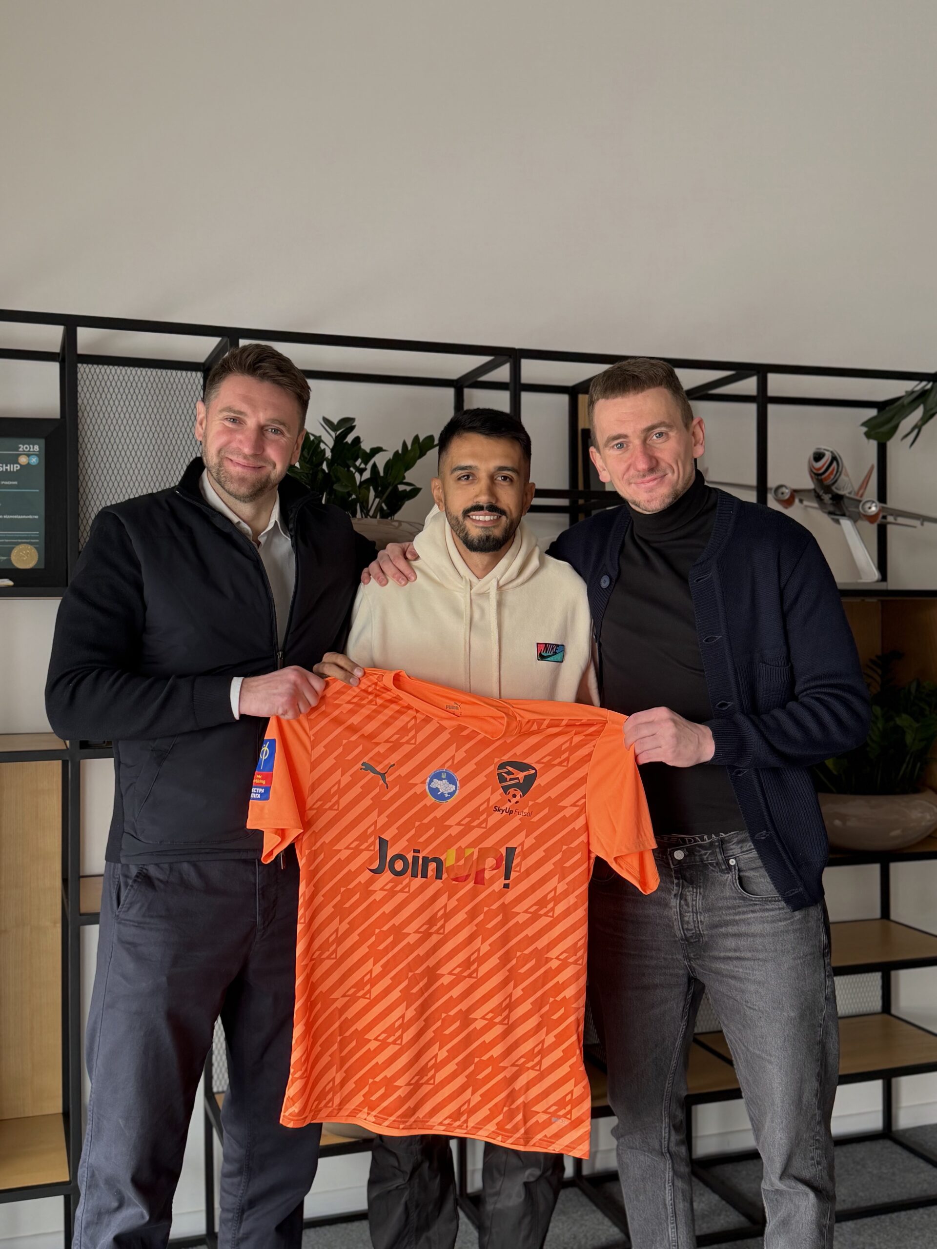 Жоау Лукас. Фото: ФК «SkyUp Futsal» (Київ) Жоау Лукас. Фото: ФК «SkyUp Futsal» (Київ)