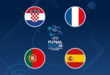 Євро-2026. Півфінали: Хорватія – Іспанія, Франція – Португалія