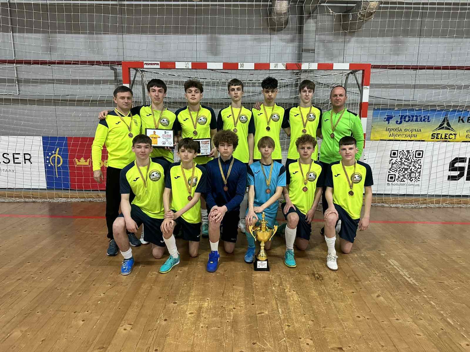 КДЮСШ «Барса» (Шостка) – бронзовий призер чемпіонату України (U-15) серед команд Вищої ліги