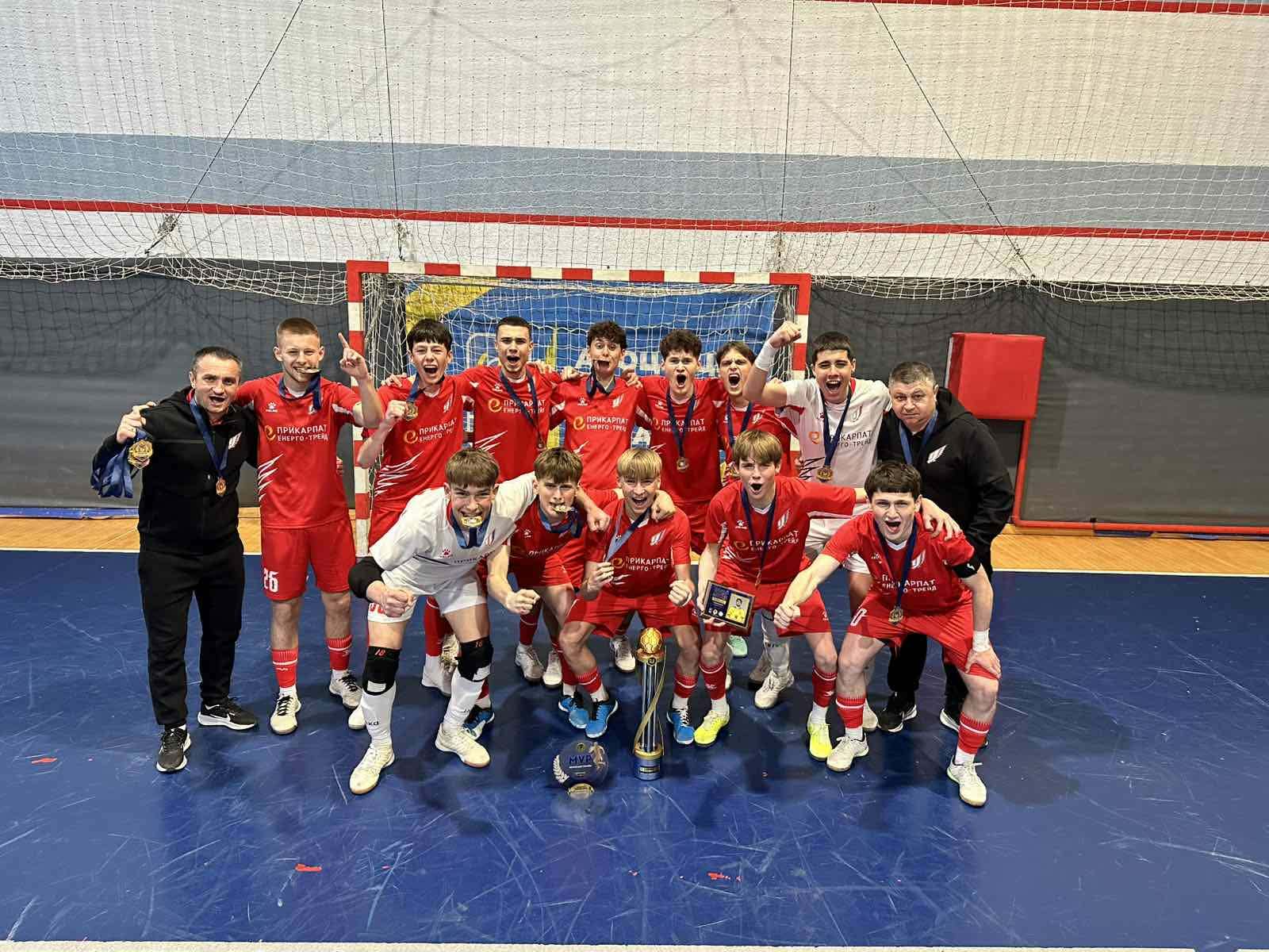 «Ураган-2-КФВ» (Івано-Франківськ) – чемпіон Молодіжної Екстра-ліги (U-19) сезону 2025/2026 р. р. 