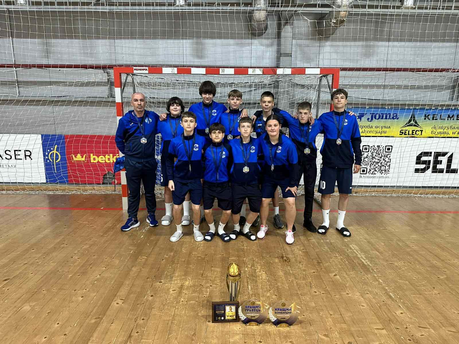 «Чорне море» (Одеса) – срібний призер чемпіонату України (U-14) сезону 2025/2026 р. р. 