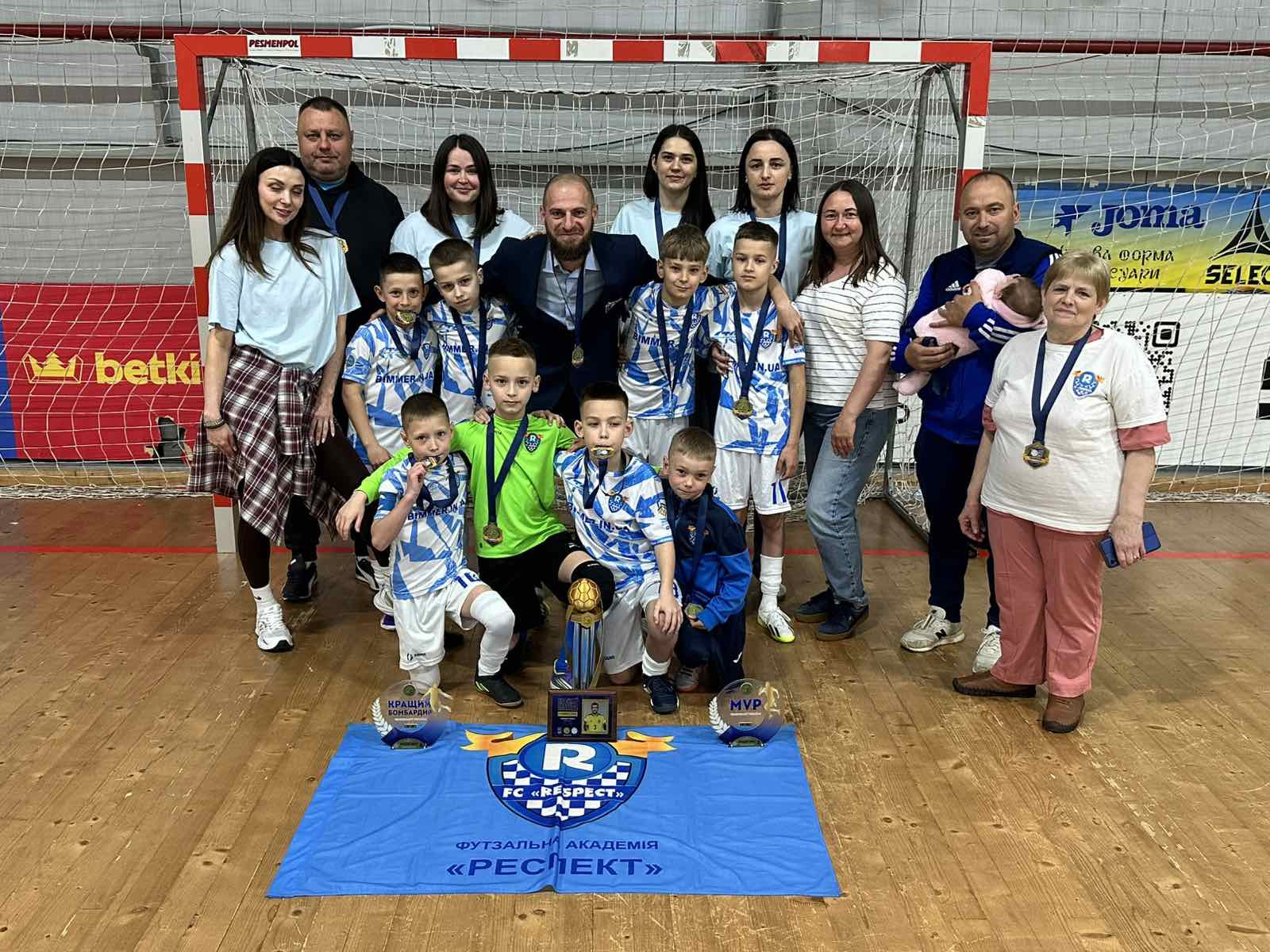 «Respect» (Луцьк) – чемпіон України (U-10) серед команд Вищої ліги сезону 2025/2026 р. р. 