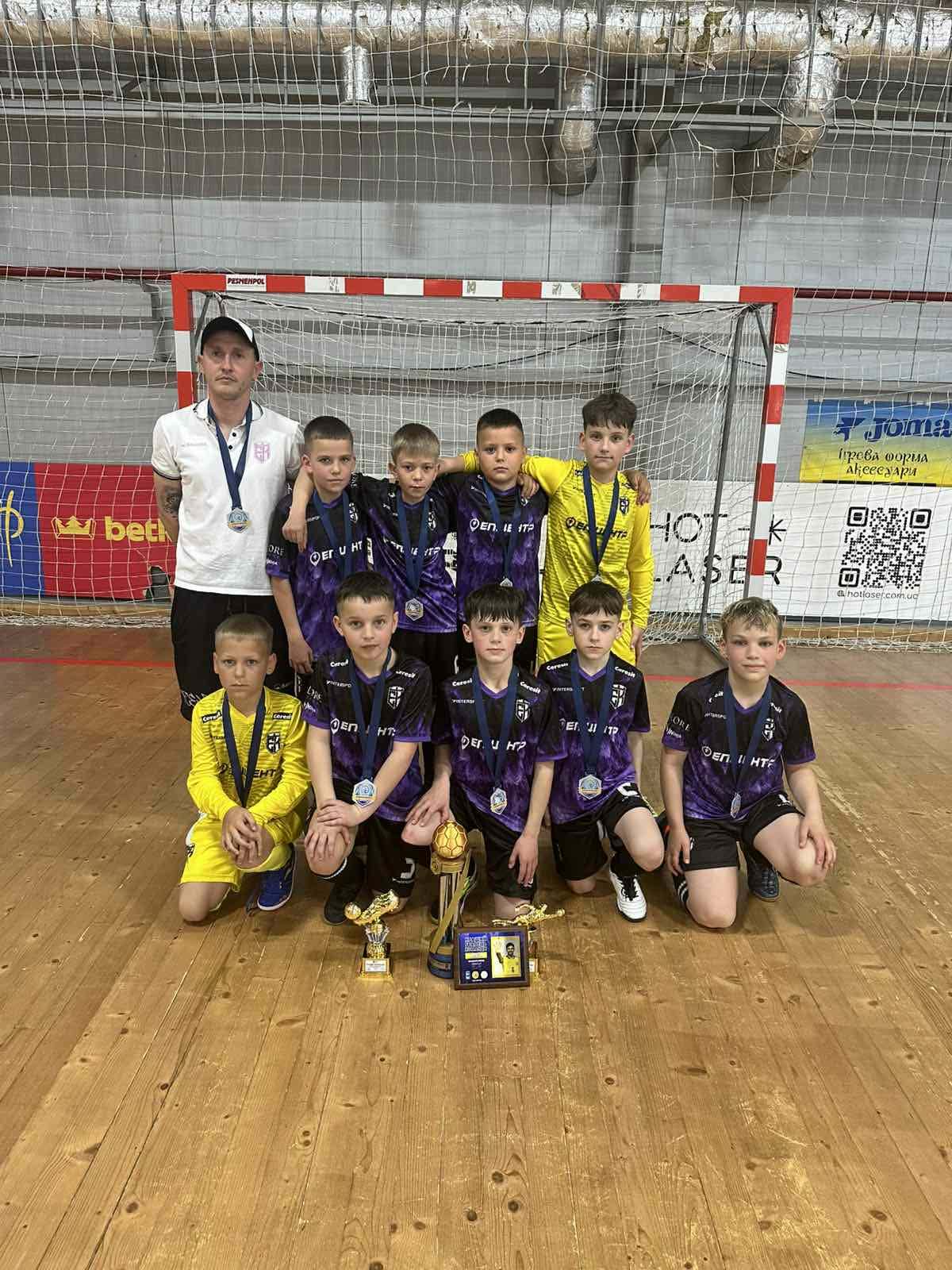 «Епіцентр» (Дунаївці) – срібний призер чемпіонату України (U-11) серед команд Першої ліги сезону 2025/2026 р. р. 