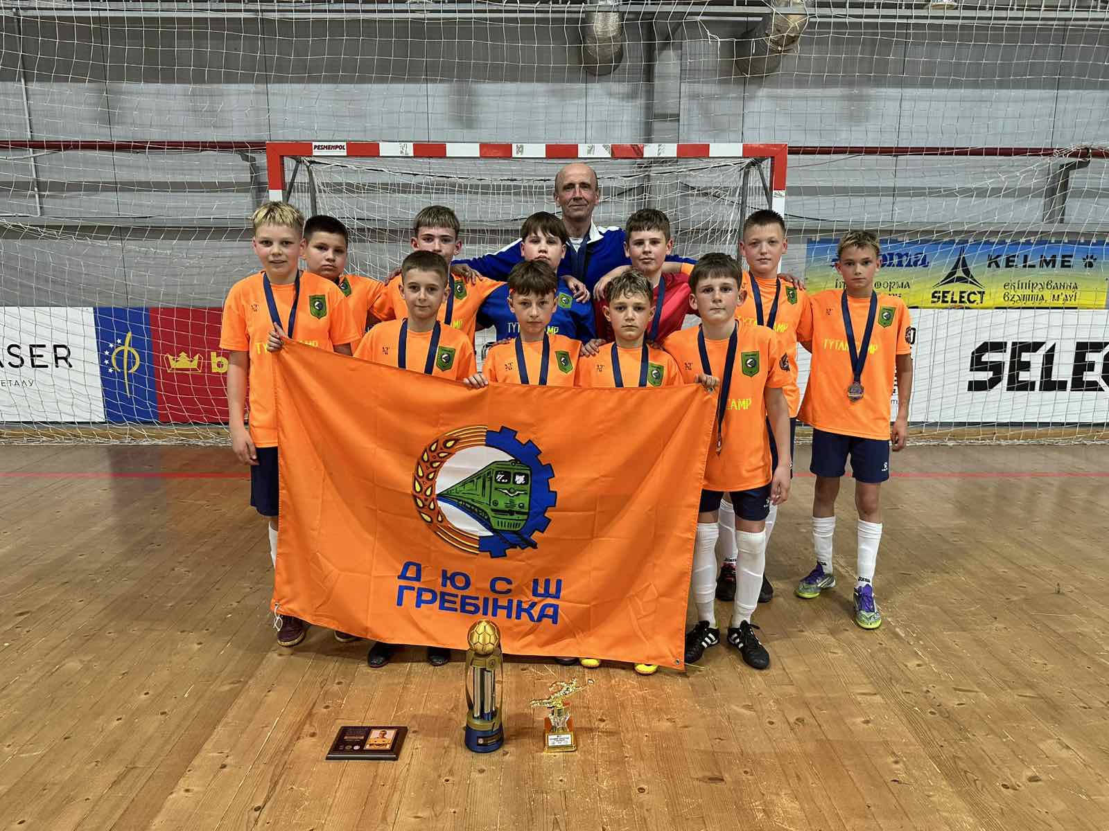 ДЮСШ (Гребінка) – бронзовий призер чемпіонату України (U-11) серед команд Другої ліги сезону 2025/2026 р. р. 