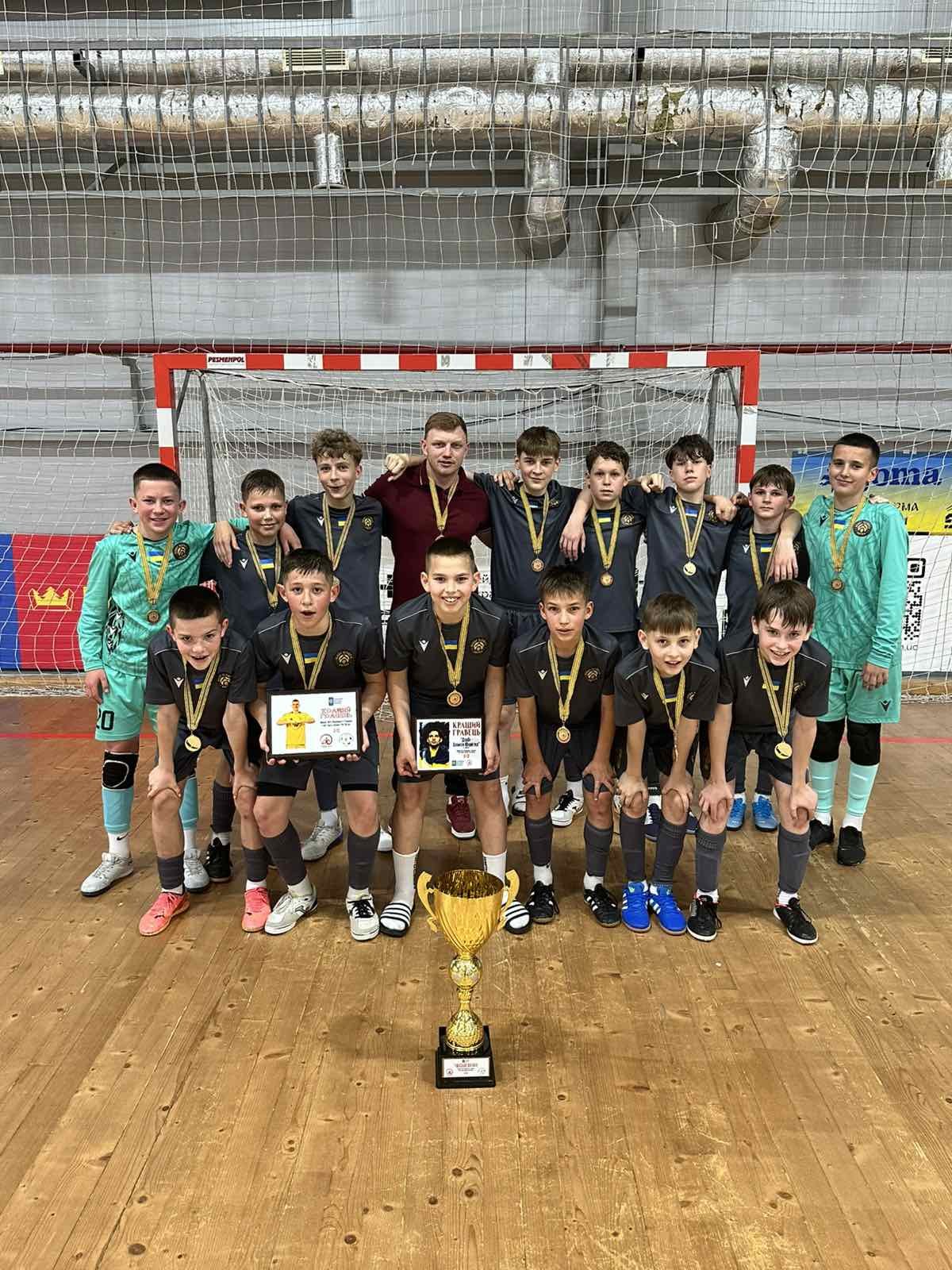 «Дербі-Олімпія Юнайтед» (Луцьк) – чемпіон України (U-13) серед команд Вищої ліги сезону 2025/2026 р. р. 