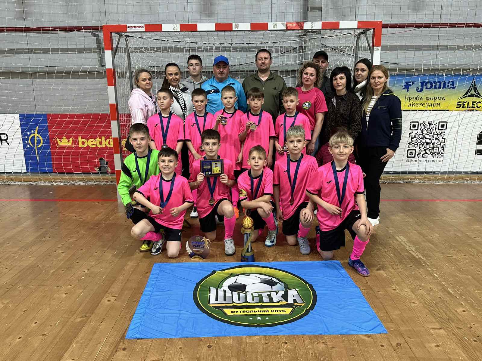 КДЮСШ «Барса» (Шостка) – бронзовий призер чемпіонату України (U-10) серед команд Вищої ліги сезону 2025/2026 р. р. 