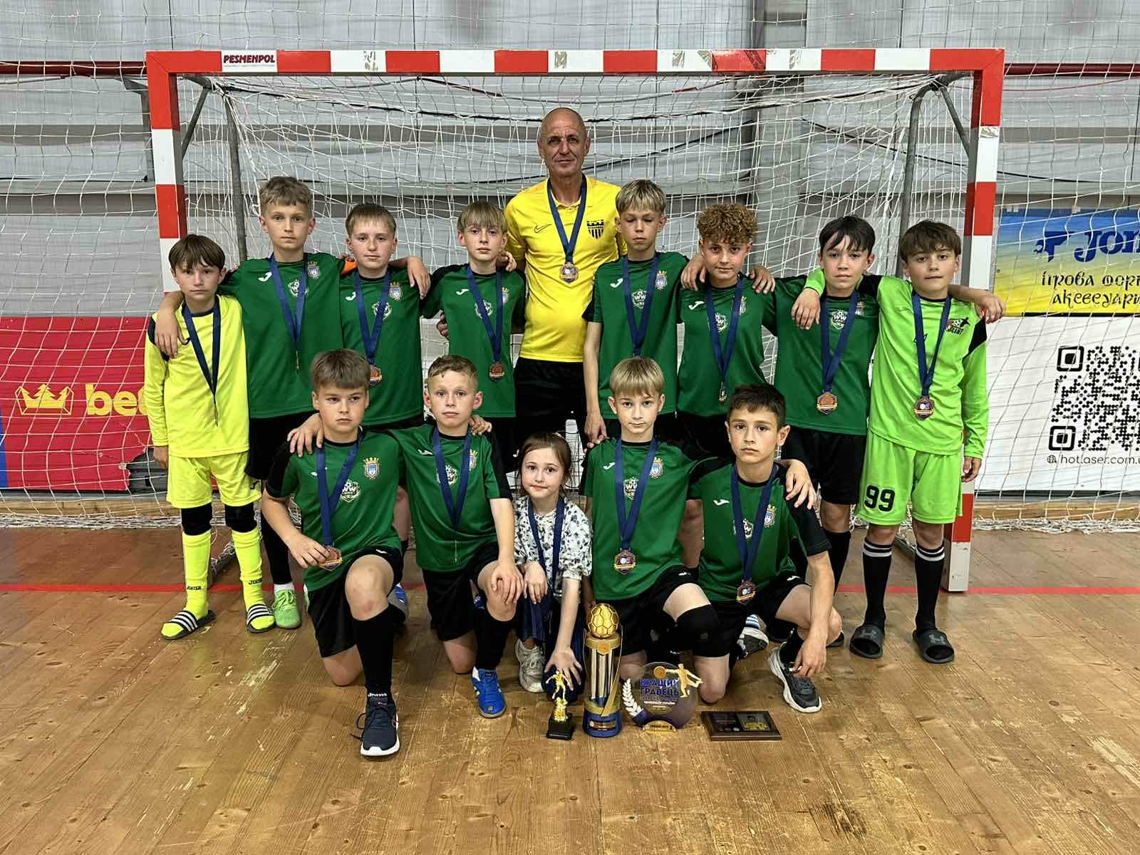 ДЮСШ (Снятин) – бронзовий призер чемпіонату України (U-12) серед команд Першої ліги сезону 2025/2026 р. р. 
