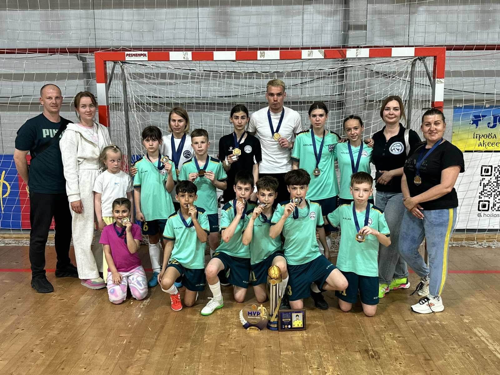КДЮСШ «Олімп» (Миколаїв) – переможець чемпіонату України (U-12) серед команд Першої ліги сезону 2025/2026 р. р. 