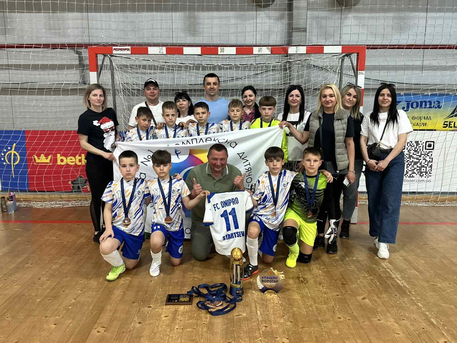 КДЮСШ-1 (Черкаси) – бронзовий призер чемпіонату України (U-12) серед команд Вищої ліги сезону 2025/2026 р. р. 