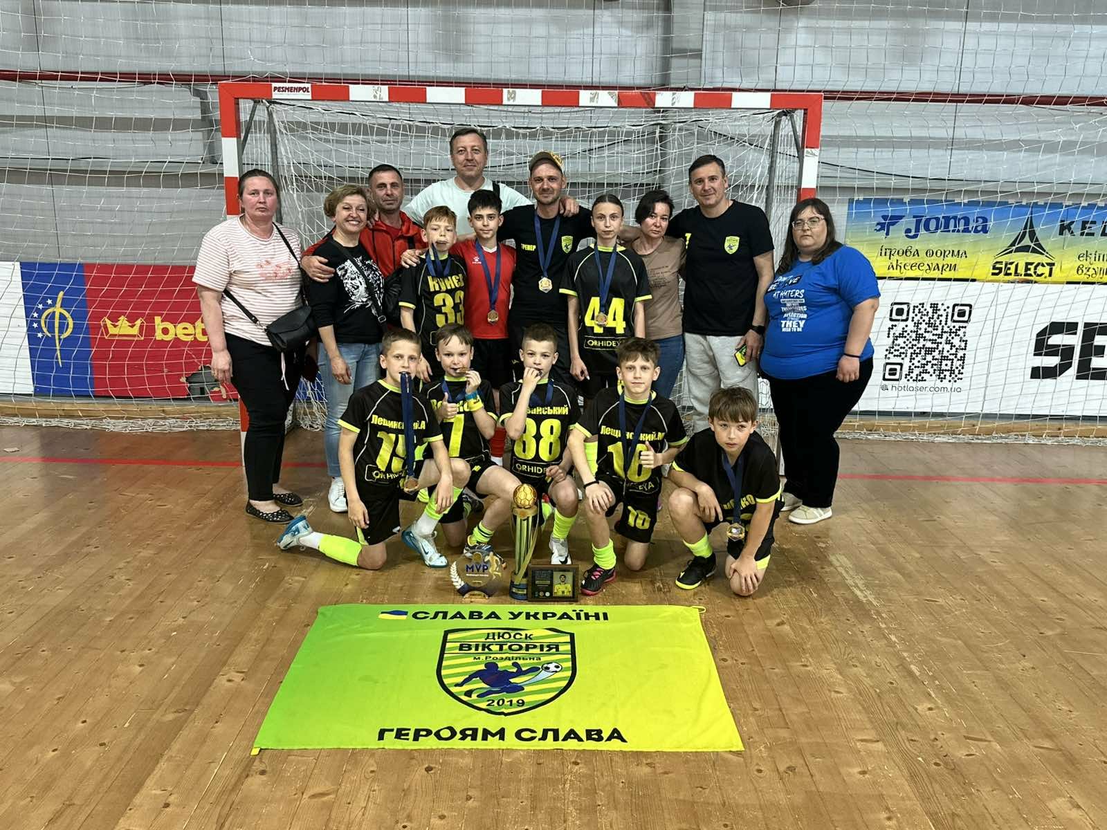 «Вікторія» (Роздільна) – чемпіон України (U-12) серед команд Вищої ліги сезону 2025/2026 р. р. 