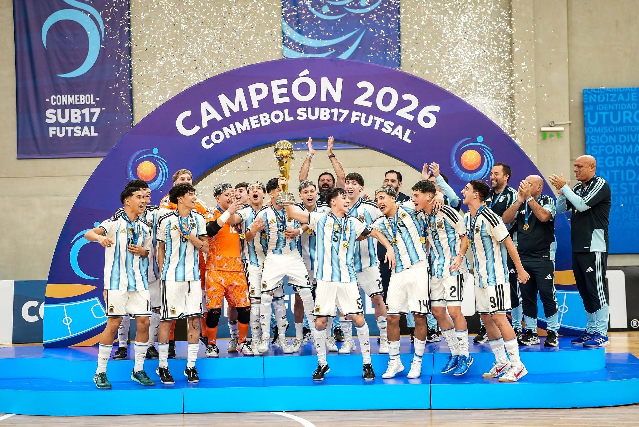 Збірна Аргентини (U-17) - чемпіон Південної Америки - 2026. 