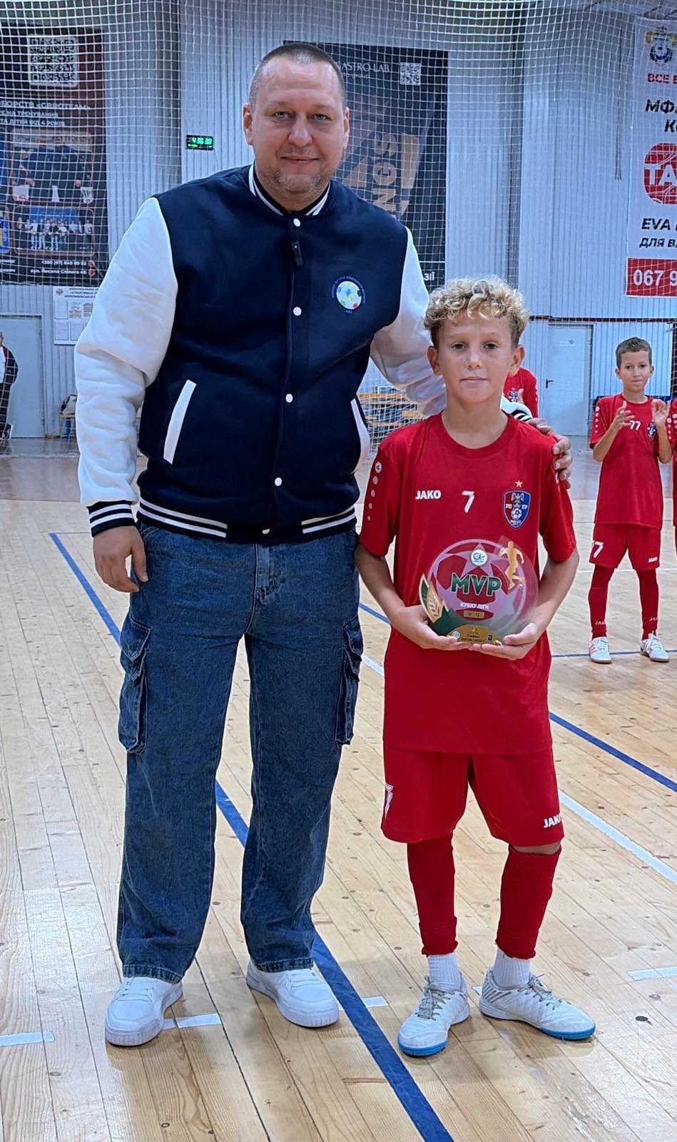 Вадим Рибаков («Фаворит») - найкращий гравець Кубка ліги (U-12)