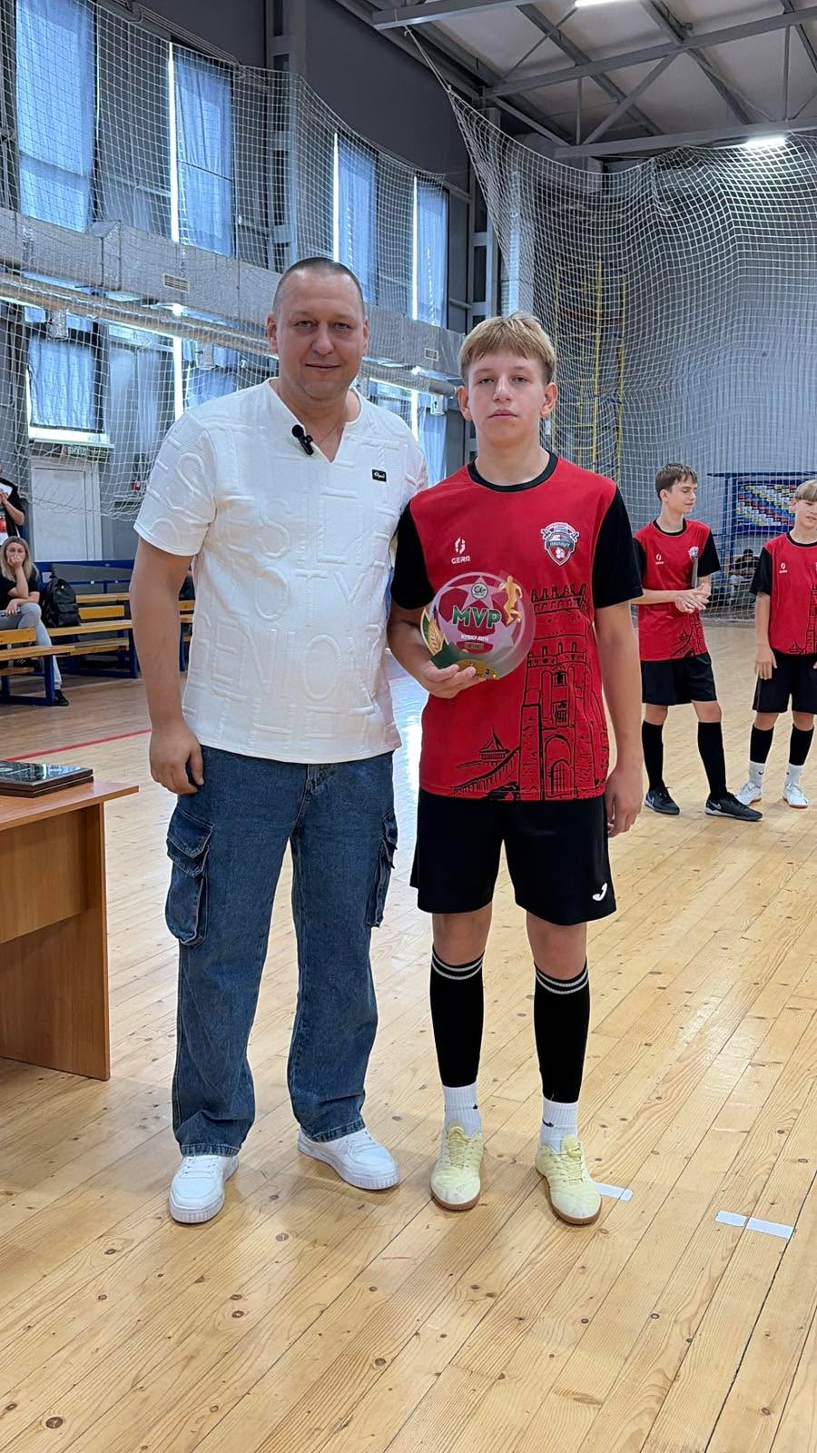 Дмитро Петрик («Любарт») - найкращий гравець Кубка ліги (U-14). 